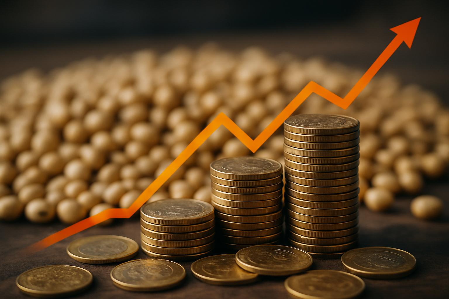 Soja: alta nas cotações no Brasil impulsionada pela Bolsa de Chicago