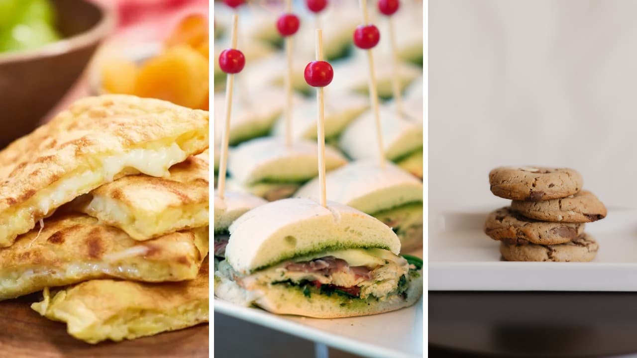 Receitas práticas para lanches escolares e no trabalho