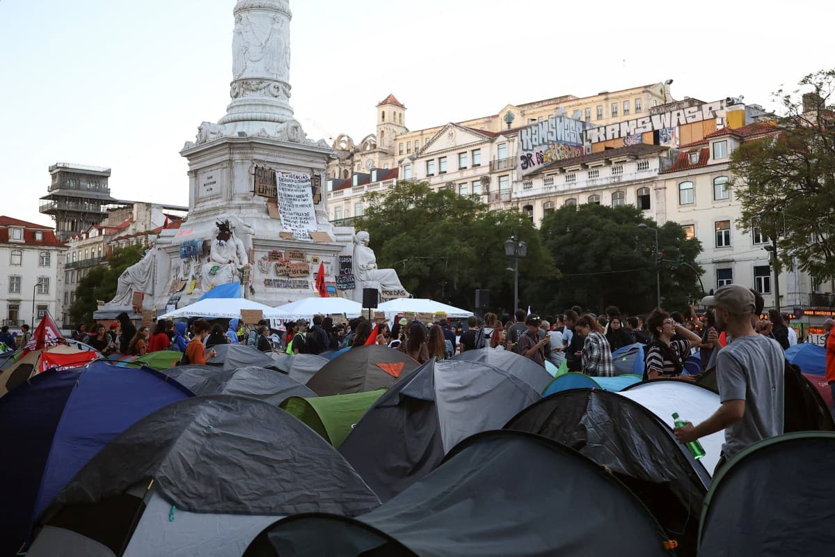 Protestos em Lisboa e Porto marcam resistência contra crise habitacional