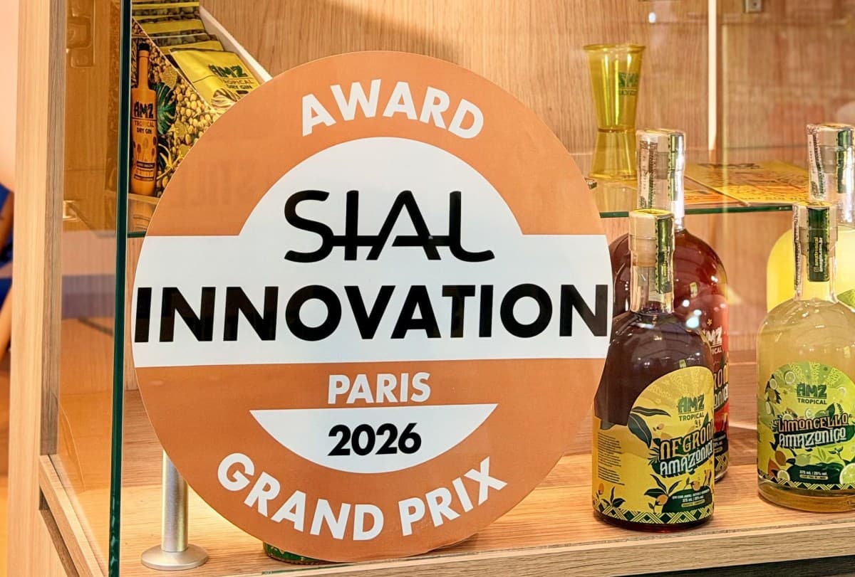 Negroni Amazônico da AMZ Tropical é premiado na SIAL Paris 2026