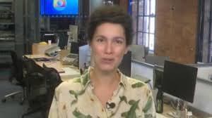 Cecilia Malan se despede do escritório da Globo em Londres