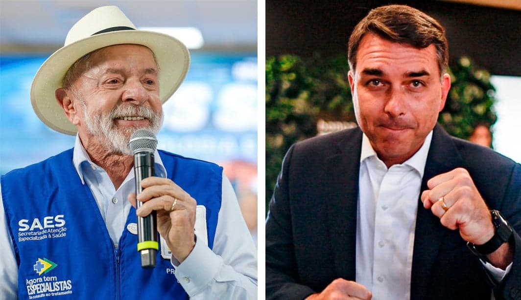 Pesquisa aponta Lula à frente, mas Flávio Bolsonaro se aproxima em disputa presidencial