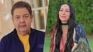 Sabrina Sato se emociona com mensagem especial do apresentador Fausto Silva
