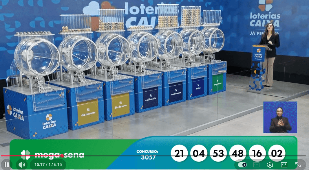 Resultado da Mega-Sena de hoje: confira os números sorteados no concurso 3057