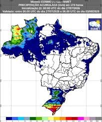 Instituto Nacional de Meteorologia Anuncia Previsão Climática para a Primeira Semana de Agosto