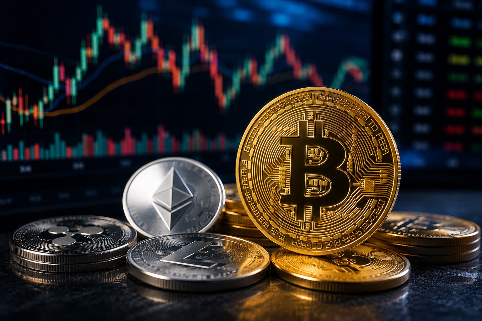 Bitcoin sobe com fluxo intenso de ETFs e mercados olhando sinais do Fed