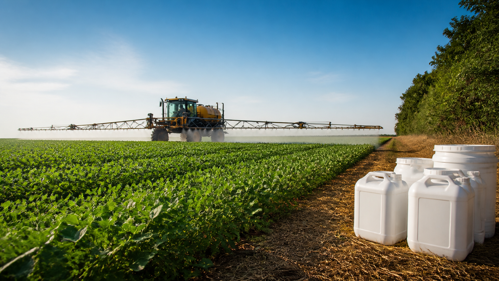 Sete defensivos agrícolas proibidos na UE dominam vendas no Brasil
