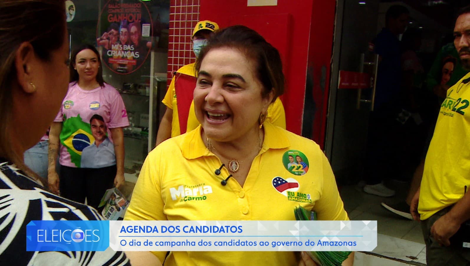 Maria do Carmo apresenta propostas de infraestrutura em caminhada em Manaus