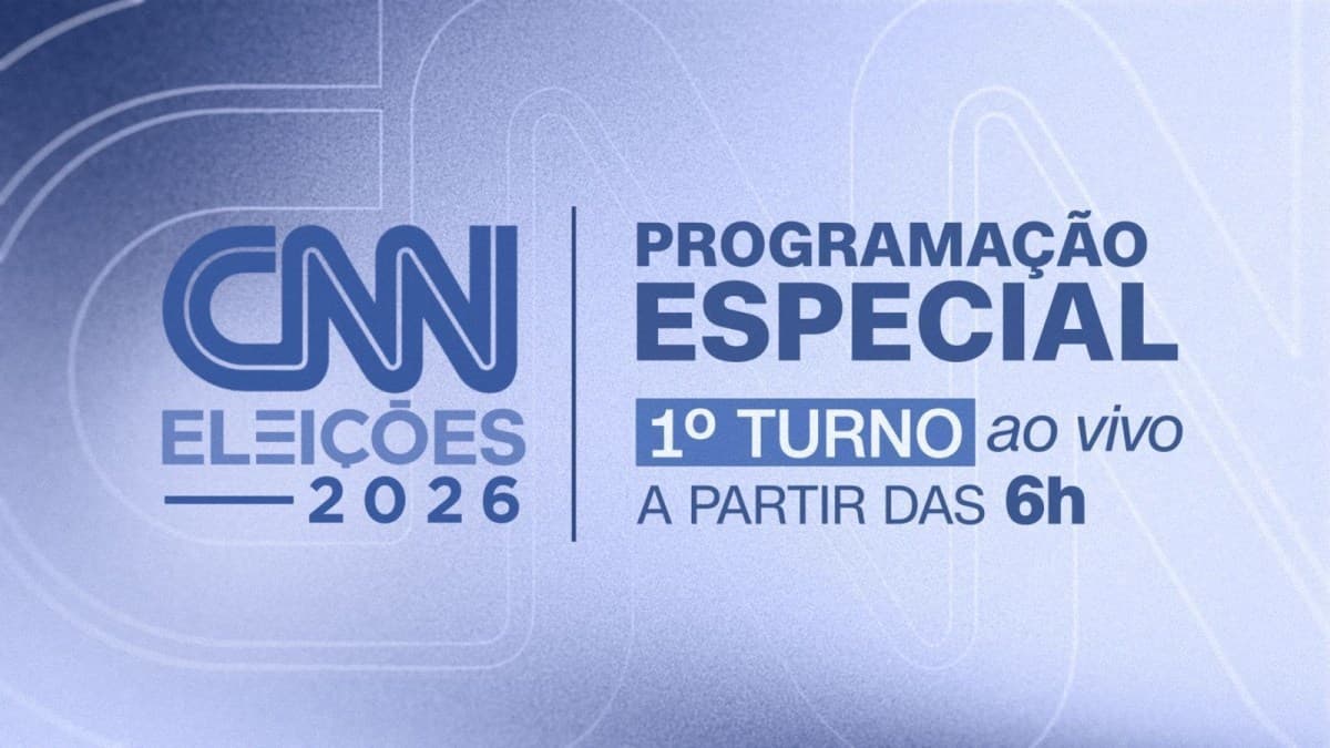 CNN Brasil anuncia cobertura especial para o 1º turno das Eleições 2026
