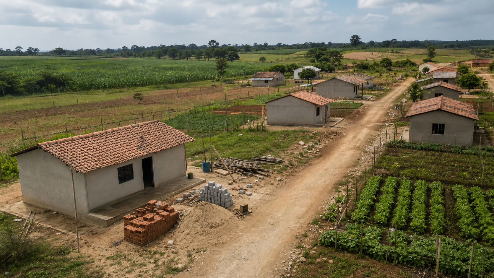 Crédito Habitação de R$ 1,12 bi beneficiará famílias da reforma agrária