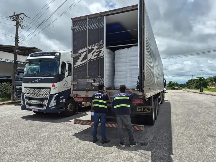 Sefa do Pará apreende mercadorias e multa somam quase R$ 290 mil