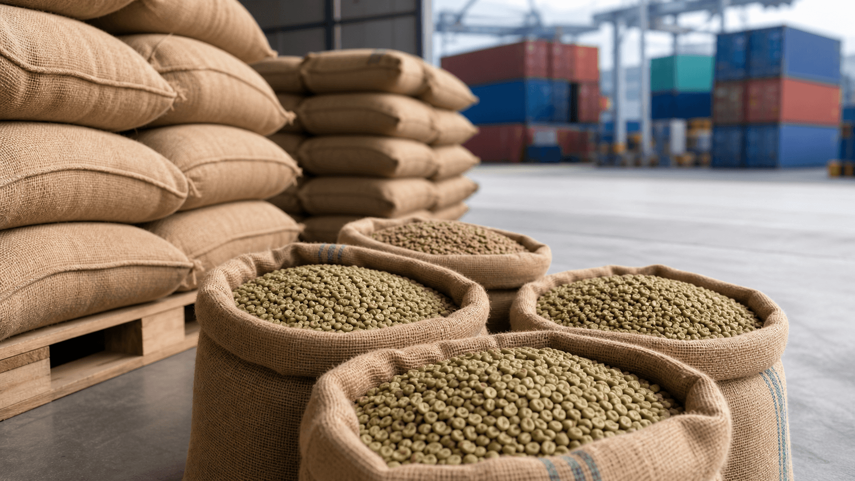 Exportação de café do Brasil cresce 9,9% em julho, mas receita cai