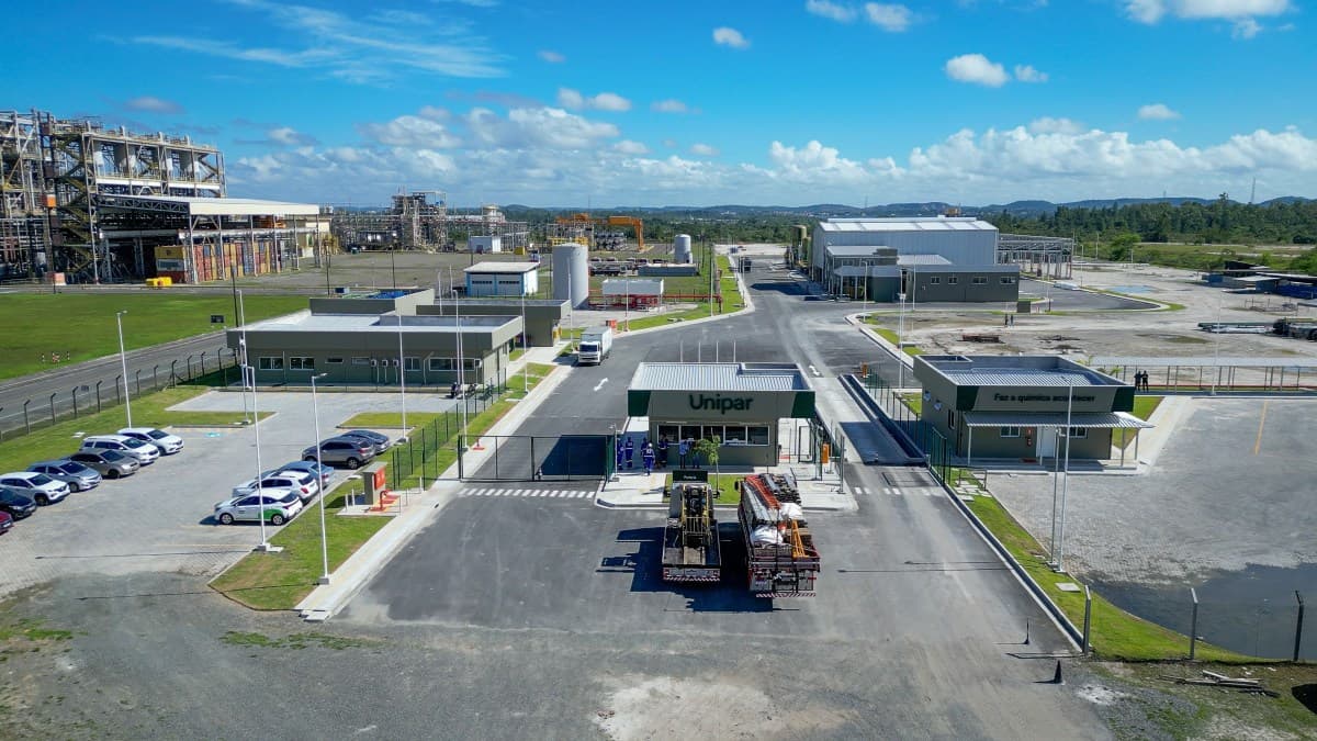 Unipar amplia purificação de cloro em unidade na Bahia