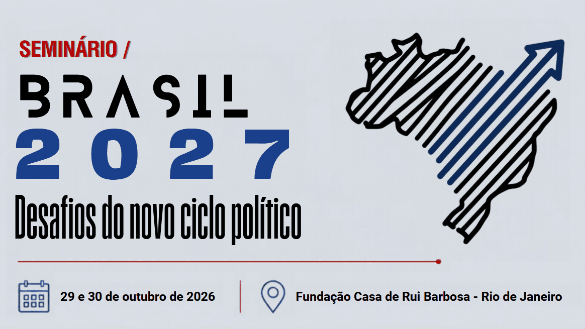 Seminário no Rio de Janeiro discute desafios políticos para o Brasil em 2027