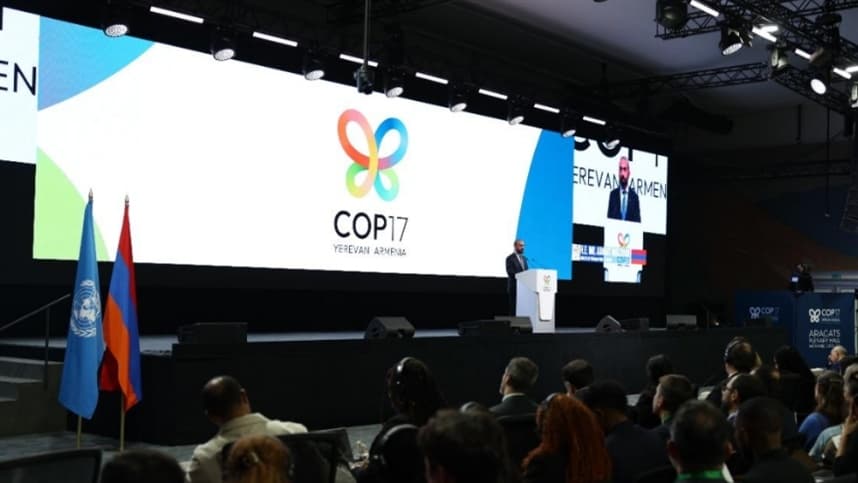 Yerevan sedia a COP17 da Convenção sobre Diversidade Biológica até dia 30