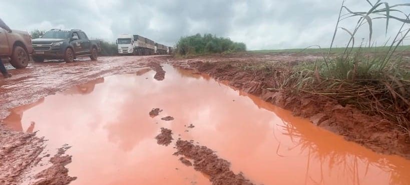 MT-240 em Mato Grosso Afeta Severamente a Colheita de Soja