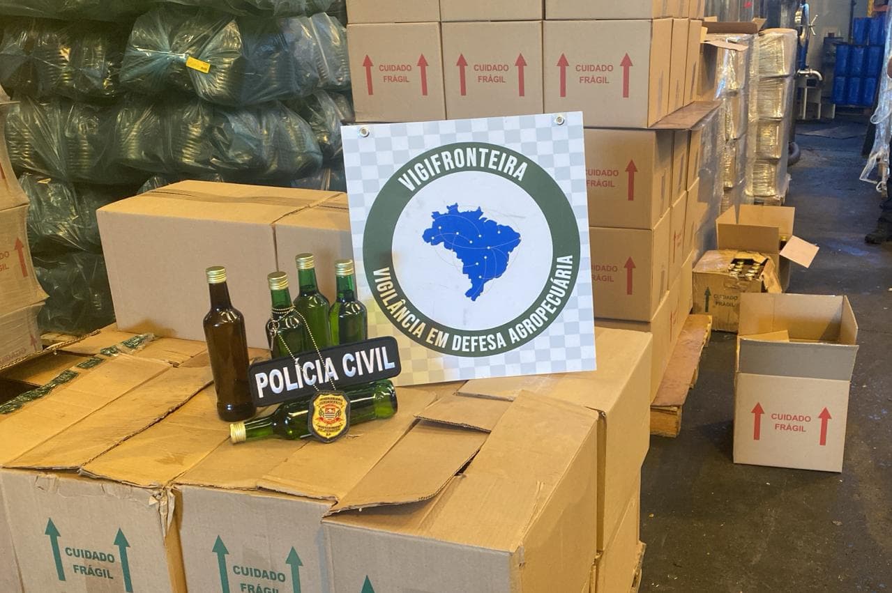 Apreendidas em São Paulo mais de 15 mil garrafas de azeite fraudado