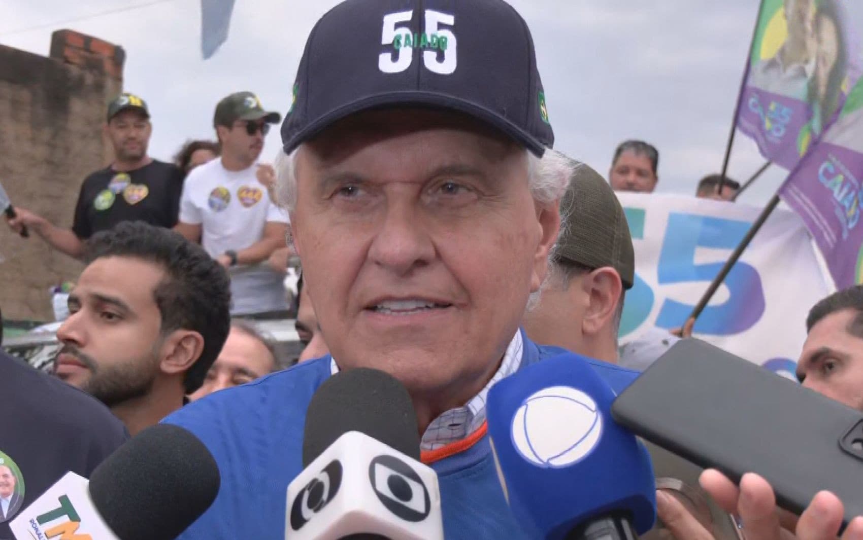Ronaldo Caiado discute combate ao crime organizado em Goiás