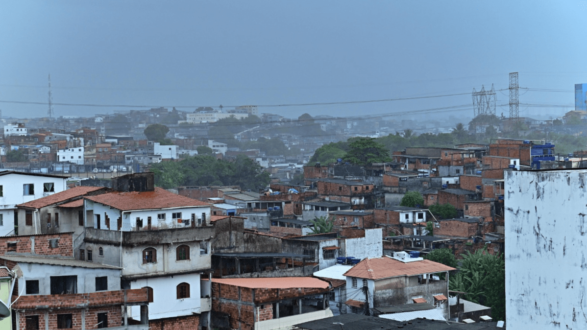 Previsão de chuvas em Salvador até 2 de agosto