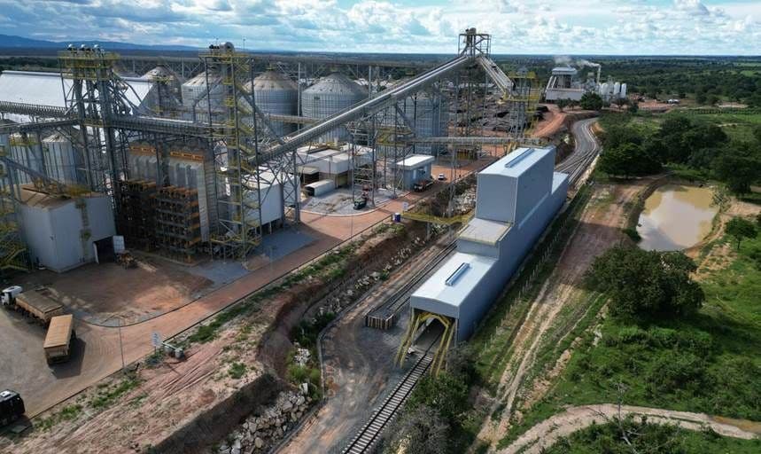 Novo terminal ferroviário em Goiás impulsiona agroindústria