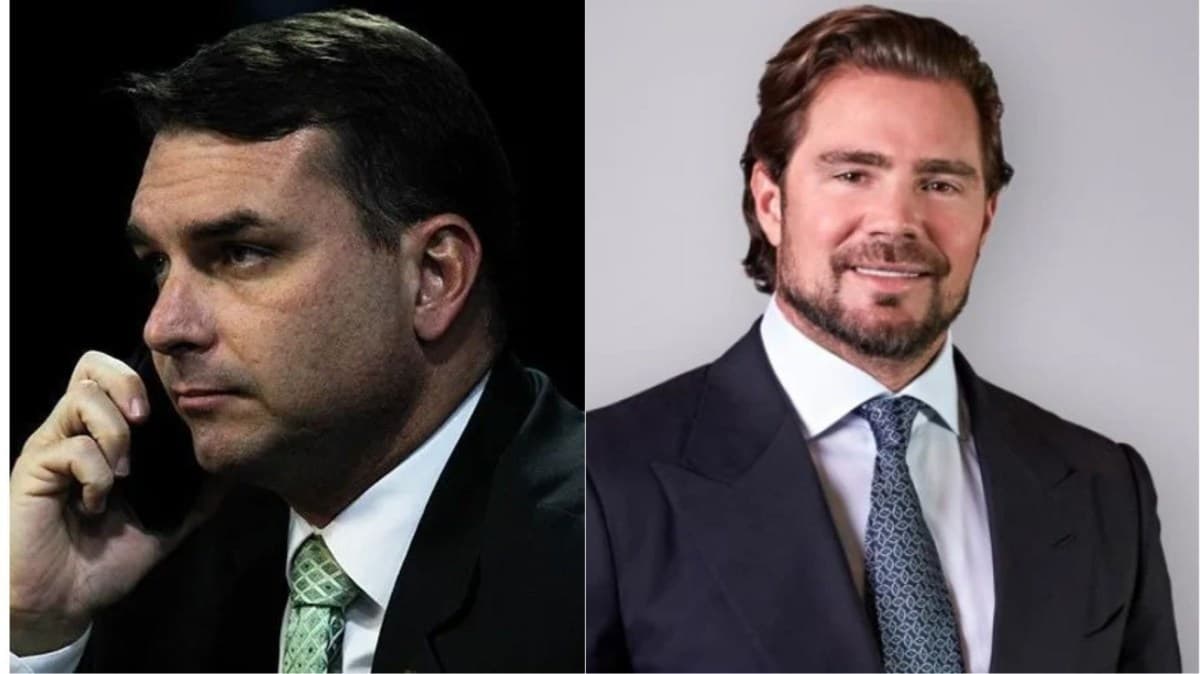 Flávio Bolsonaro negou uso de jatinho de ex-banqueiro, mas provas surgem