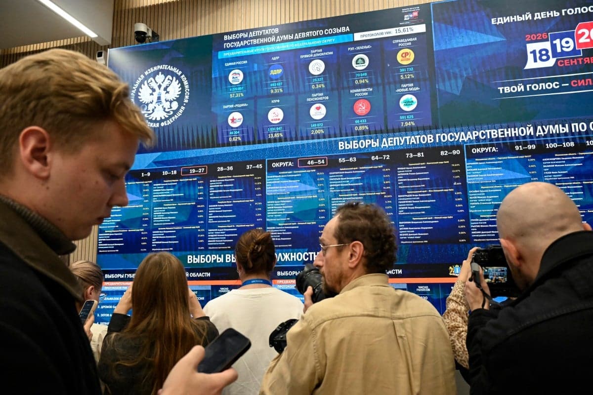 Rússia Unida conquista maioria recorde na Duma em eleições sob controle