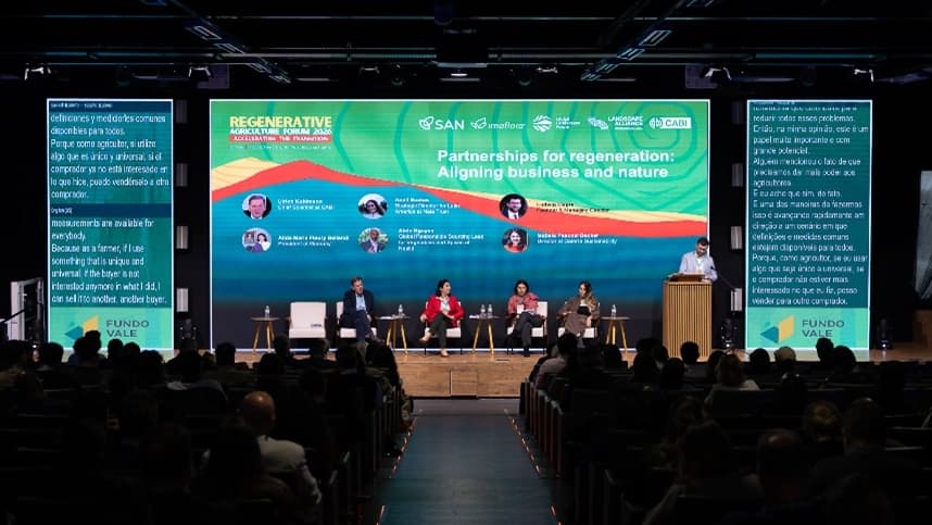 Fórum de Agricultura Regenerativa incentiva práticas sustentáveis
