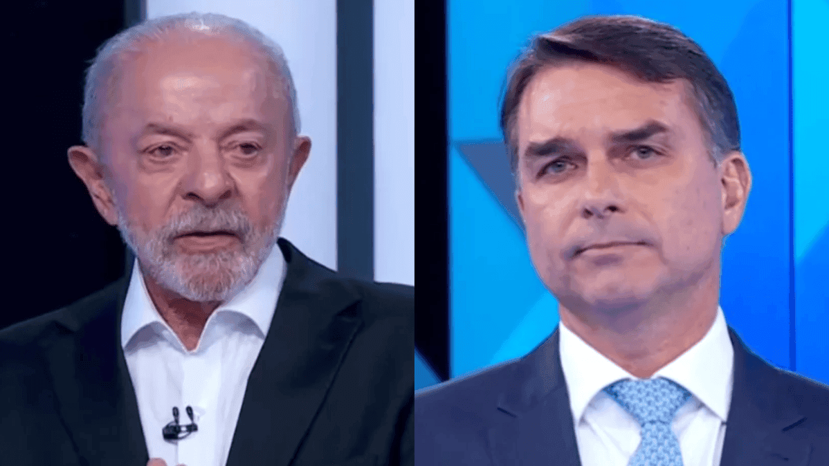 Debate presidencial destaca críticas sobre economia entre Lula e Flávio Bolsonaro