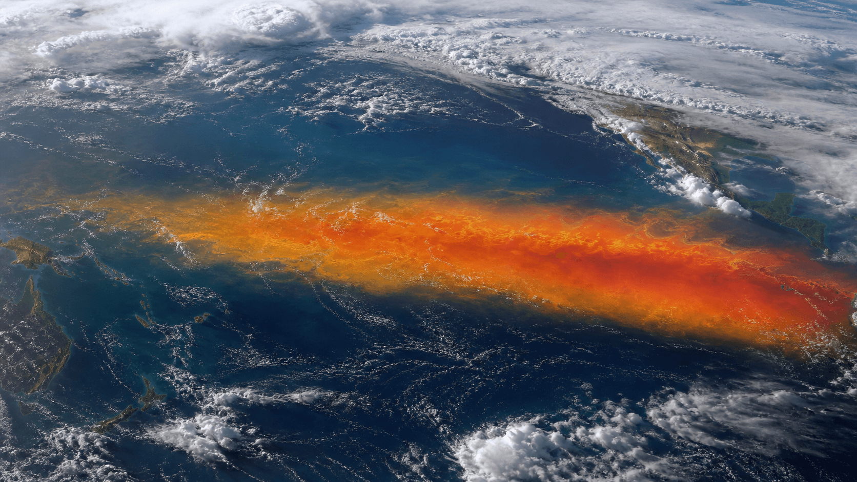 NOAA eleva para 90% chance de forte El Niño até dezembro