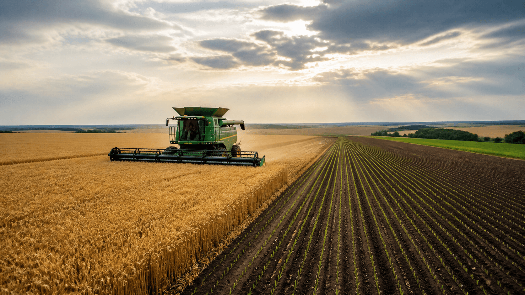 Colheita de trigo no Paraná atinge 62% da área plantada