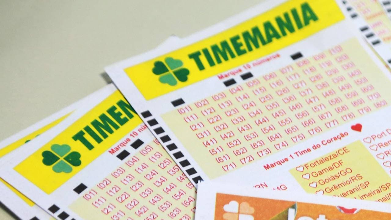 Resultado da Timemania 2455: veja os números sorteados e o Time do Coração
