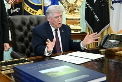 Trump anuncia uso de fundos iranianos para compra de alimentos dos EUA