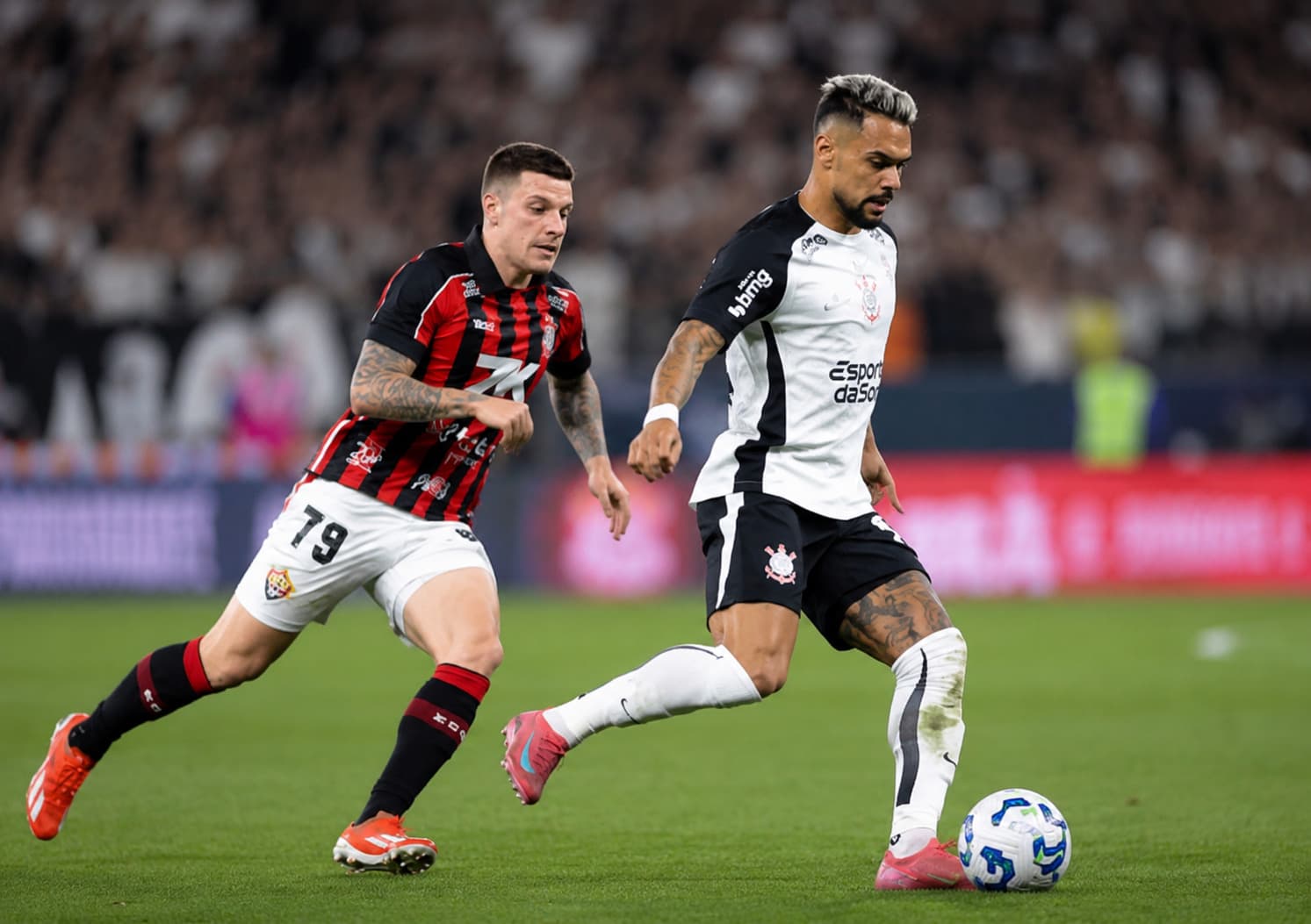 Corinthians enfrenta a Chapecoense com três titulares suspensos e desfalque no ataque antes da Libertadores