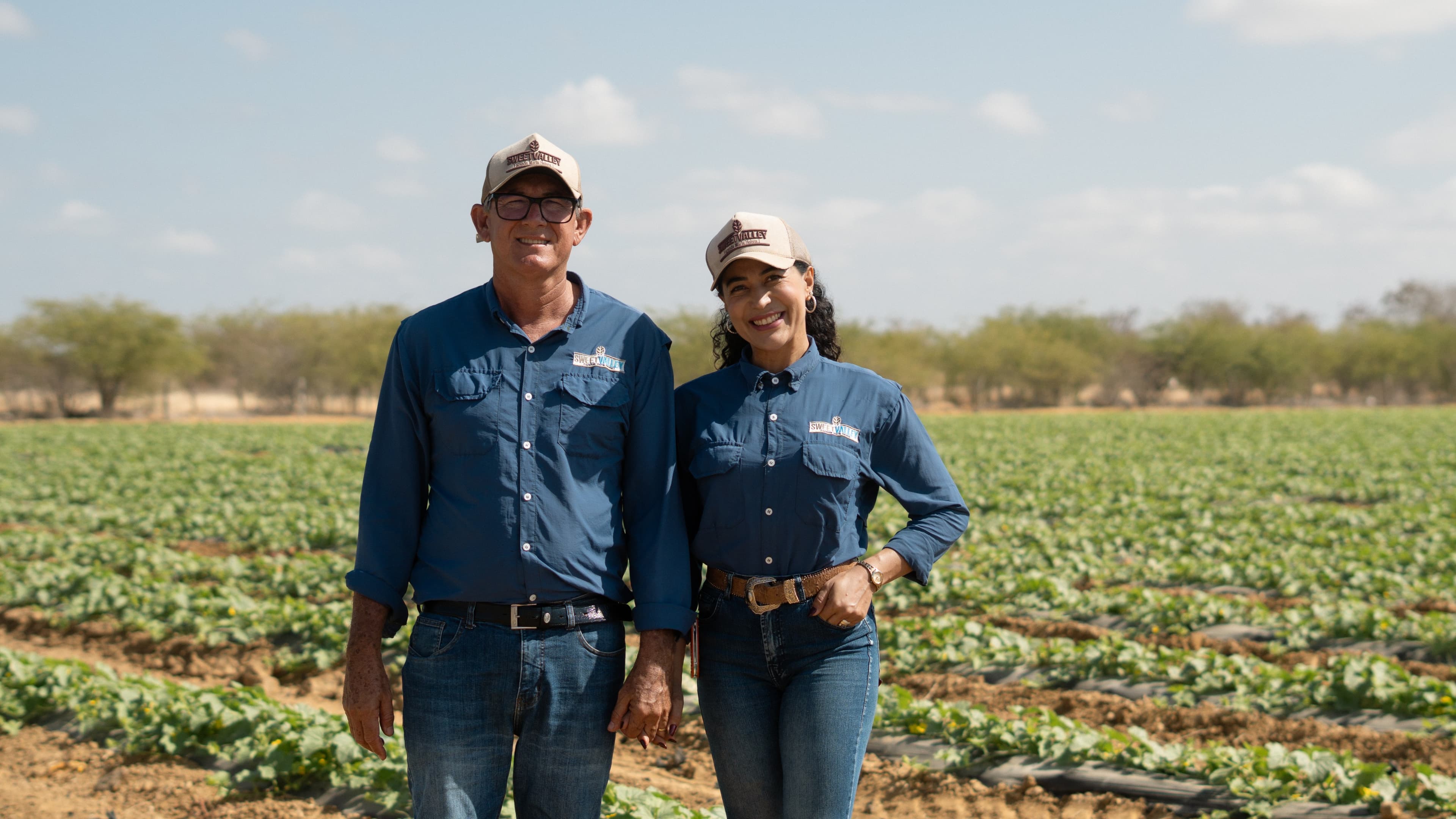 Casal transforma semiárido baiano em polo de produção de melão