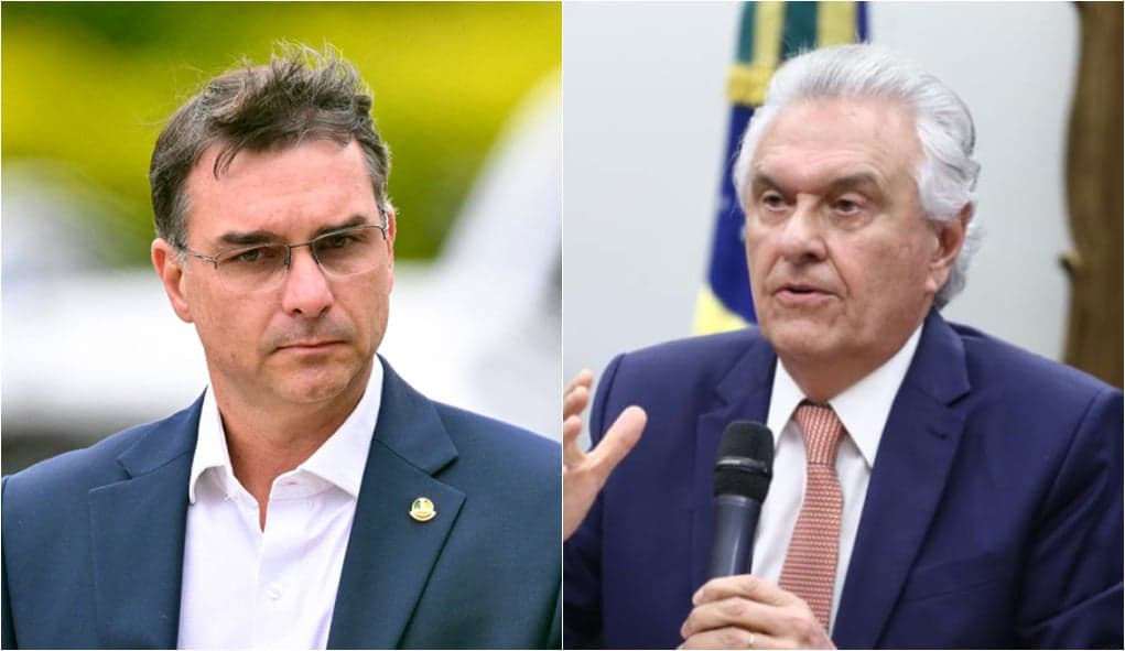 Caiado critica Flávio Bolsonaro após carta de apoio presidencial