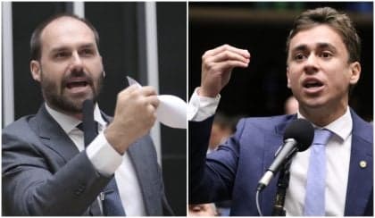 Eduardo Bolsonaro dispara críticas a aliados em nova briga interna
