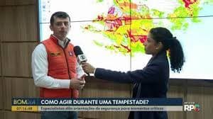 Alerta Vermelho: Tempestade ameaça o Paraná com risco de tornados