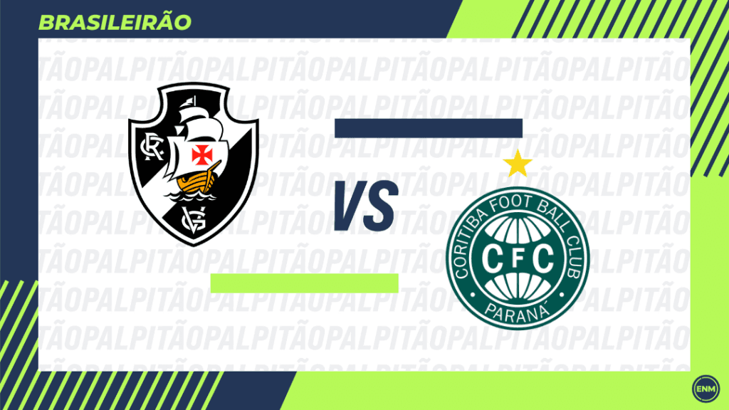 Vasco da Gama enfrenta Coritiba em busca de vitória no Brasileirão