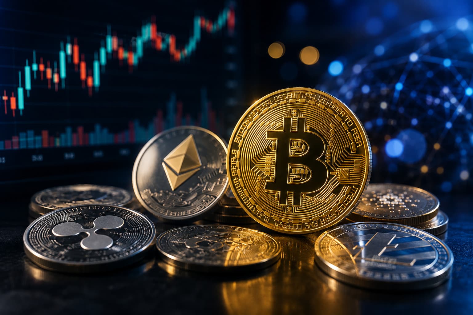 Bitcoin negocia próximo de US$ 83,4 mil enquanto ETFs e decisões do Fed definem o ritmo