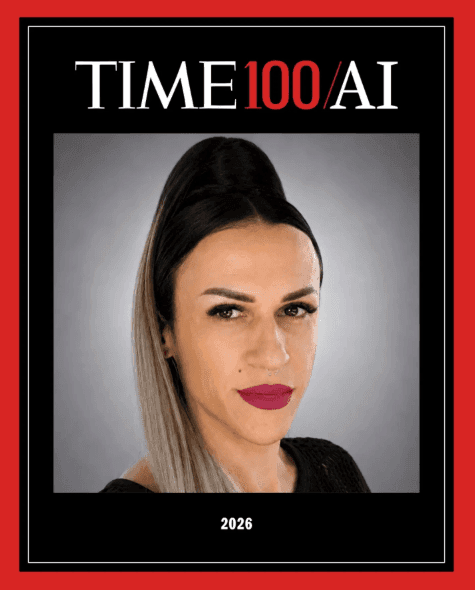Veronyka Gimenes é destaque na lista da Time sobre IA
