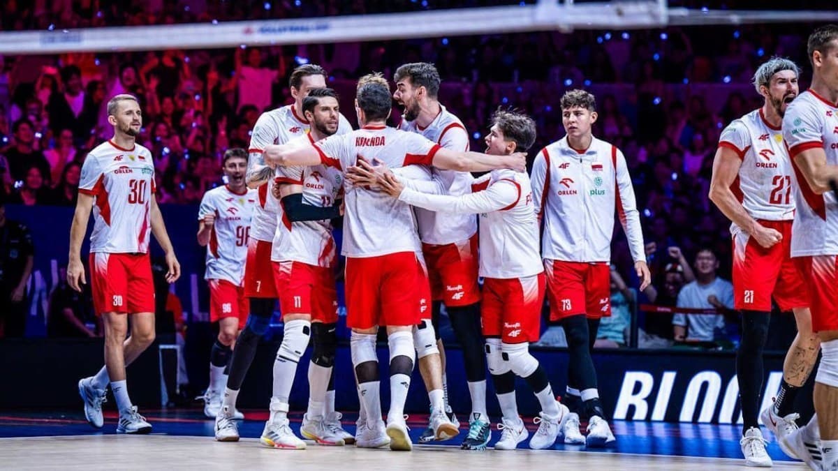 Polônia vence EUA e se torna maior campeã da Liga das Nações