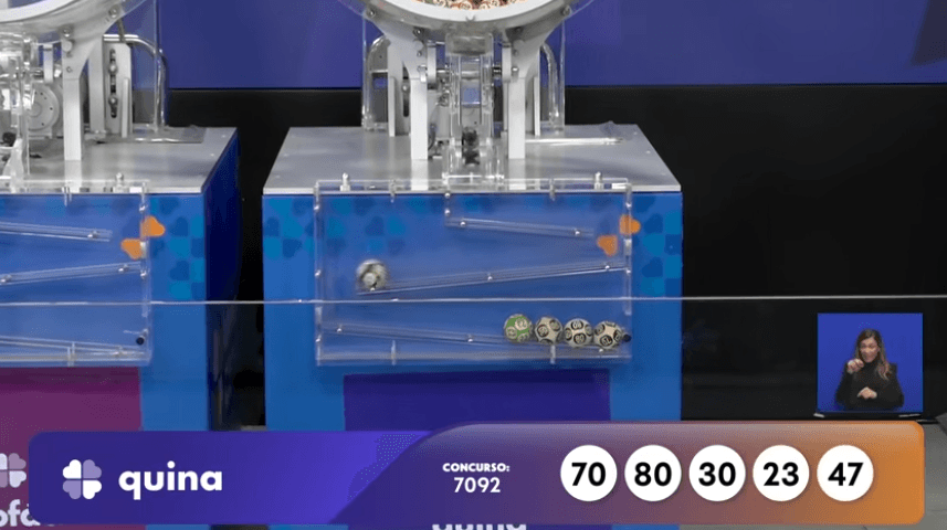 Resultado da Quina 7092: veja os números sorteados no concurso