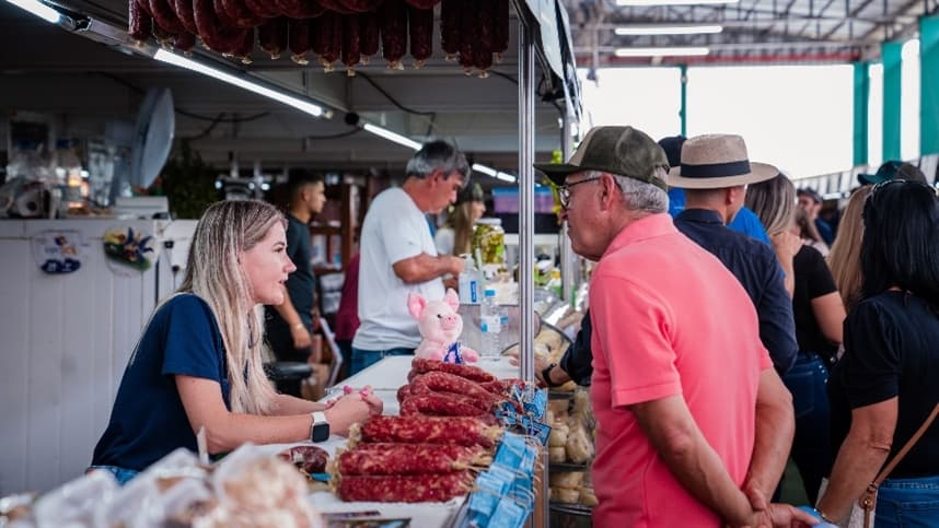 Expositores do Pavilhão da Agricultura Familiar esperam boas vendas na Expodireto