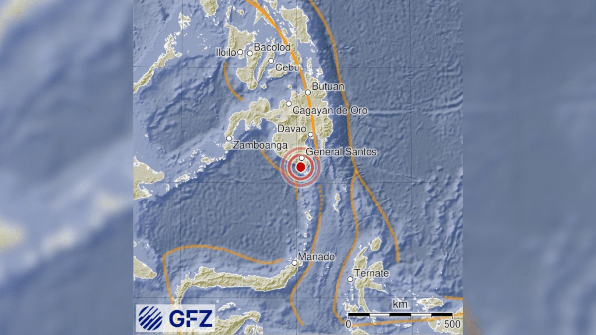 Terremoto de 7,8 magnitude em Mindanao não causa danos graves