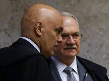 Fachin rejeita pedido de suspeição contra Moraes por atos de 8 de janeiro