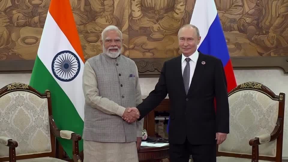 Modi pede fim da guerra na Ucrânia em encontro com Putin