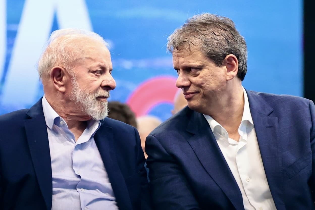 Lula e Tarcísio ampliam número de cidades com voto conjunto em SP