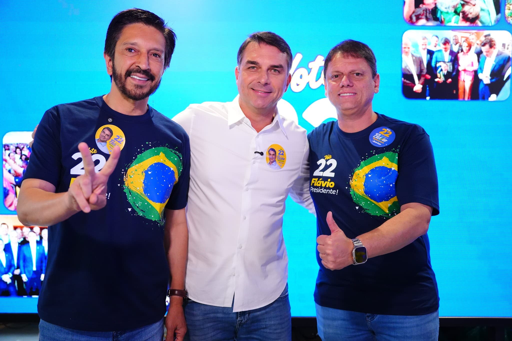 MDB Anuncia Apoio a Flávio Bolsonaro para Presidência da República
