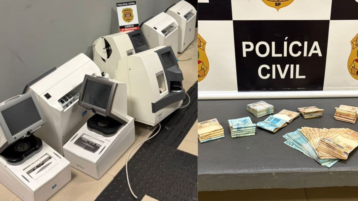 Quadrilha de roubo de máquinas para óculos é desmantelada em SP