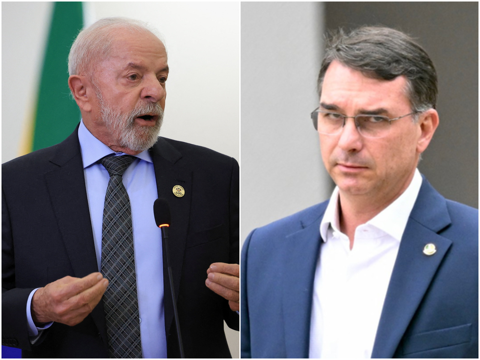 Lula e Flávio Bolsonaro empatam em pesquisa do Datafolha